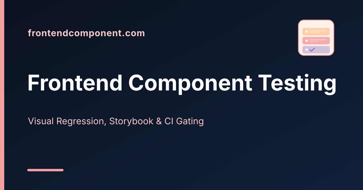 Mapping Complex Props with Storybook argTypes — FrontendComponent.com